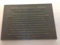 A memorial of Dr. František Erban