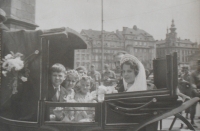 Photo from the first wedding, June 1945