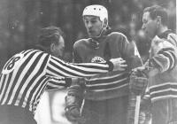 During a match (Jaromír Meixner in the middle)