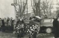 Václav Šimek - pohřeb 11. 2. 1970