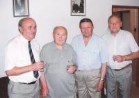 Vladimír Palička with mayor of Nový Jičín (V.P. is third from the left)