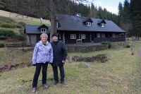 Zdeněk Florek with his niece Marie Dědourková, 2015