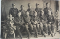 Group photo of close friends, 1944