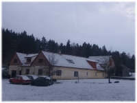 The house where Mrs. Sihelníková lives since 1952