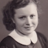 Magdalena Ženčáková in her graduation photograph (1950)